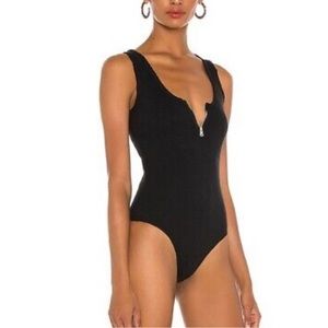 All Saints Alicia Rib bodysuit